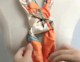 网红系丝巾,网红演绎的时尚潮流解析